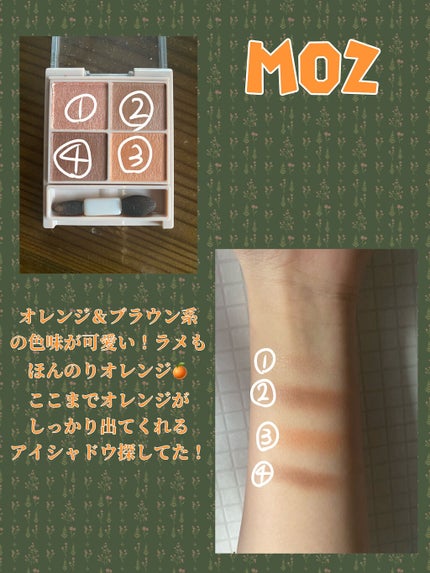 シルキースフレアイズ(マットタイプ)/キャンメイク/アイシャドウパレットを使ったクチコミ(4枚目)