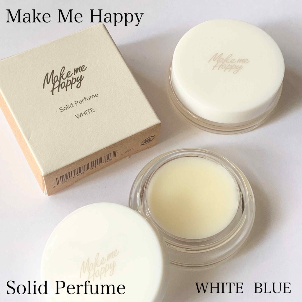 メイクミーハッピー ソリッドパフューム BLUE/キャンメイク/練り香水を使ったクチコミ(2枚目)