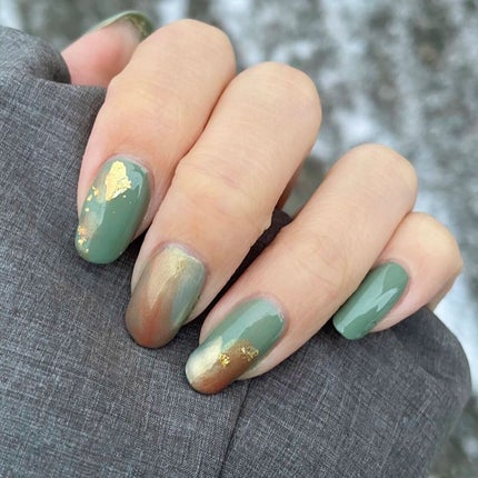 オサジ アップリフト ネイルカラー 306 Dare〈誰〉(HOLIDAY2022)/OSAJI/マニキュアを使ったクチコミ(3枚目)