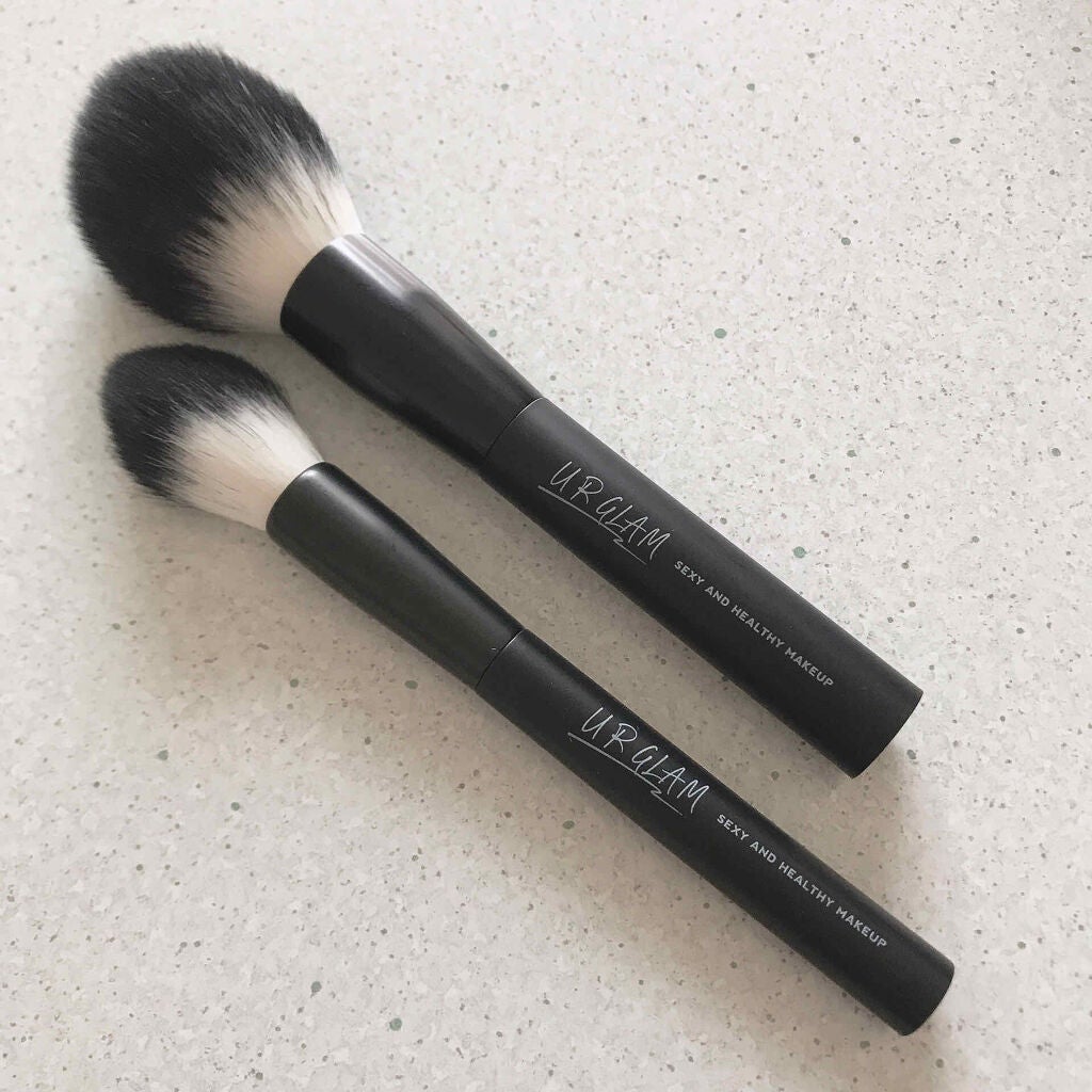 UR GLAM POWDER BRUSH/U R GLAM/メイクブラシを使ったクチコミ(1枚目)