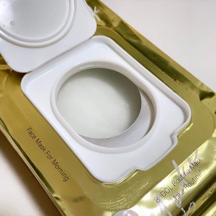 ルーティンマスク(メイクルーティン)/b idol/シートマスク・パックを使ったクチコミ(2枚目)