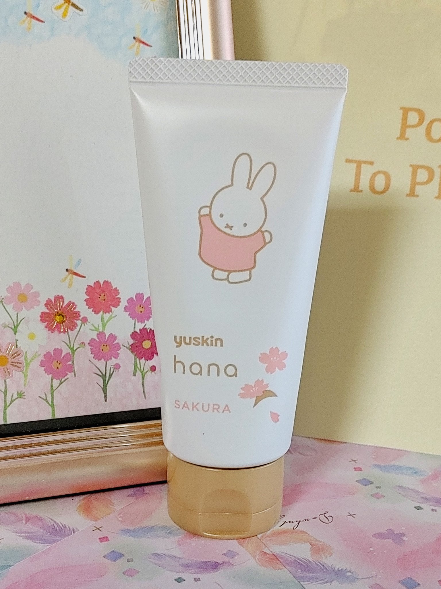 ハンドクリーム サクラ ミッフィーデザイン2023（50g）/ユースキンhana/ハンドクリームを使ったクチコミ（1枚目）