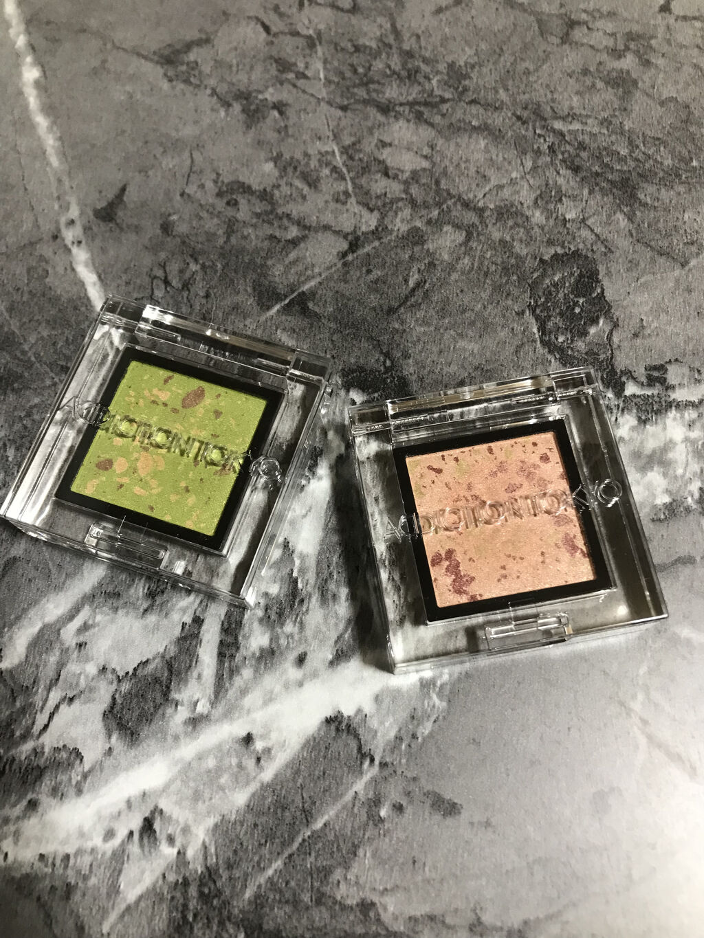 ザ アイシャドウ アンポリッシュ ジェム 101 Cleopatra Peridot/ADDICTION/単色アイシャドウを使ったクチコミ（1枚目）