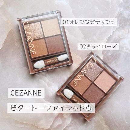 ビタートーンアイシャドウ/CEZANNE/パウダーアイシャドウを使ったクチコミ(6枚目)