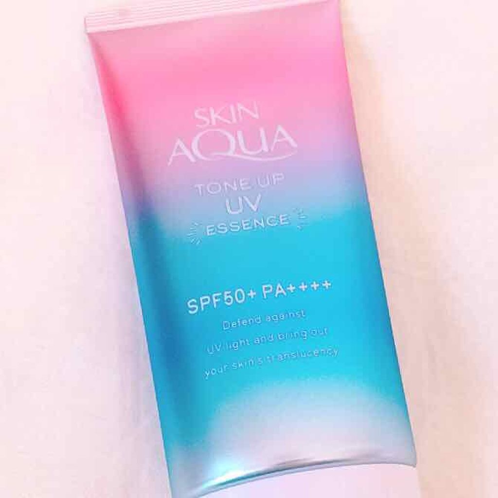 スキンアクア トーンアップUVエッセンス/スキンアクア/日焼け止めクリームを使ったクチコミ（1枚目）