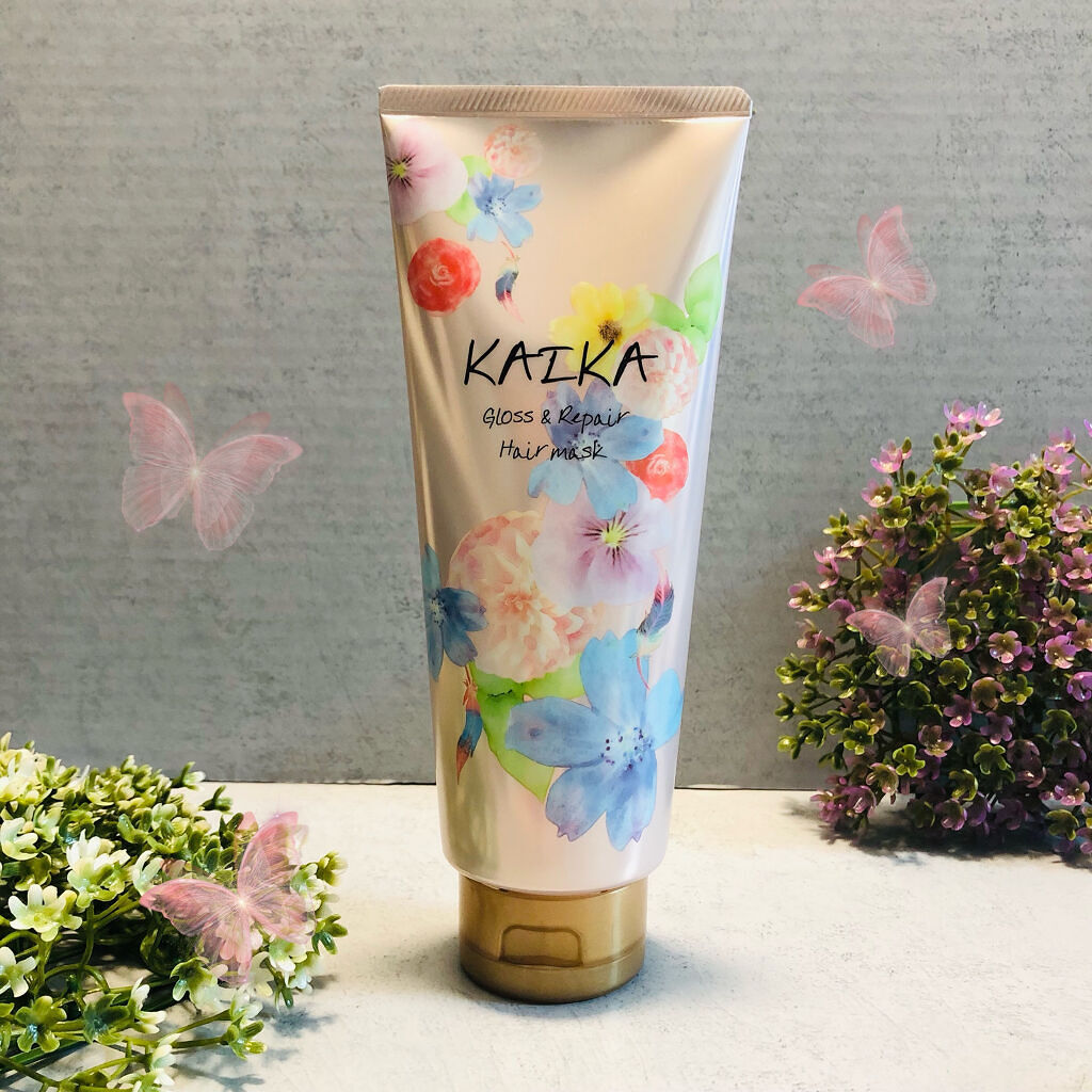 カイカ グロス＆リペア へアマスク/KAIKA/ヘアマスク・ヘアパックを使ったクチコミ（1枚目）