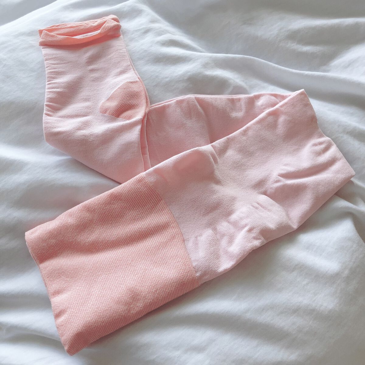 おやすみ美脚スーパーロング/SLIMWALK/着圧ソックス・レギンスを使ったクチコミ（2枚目）