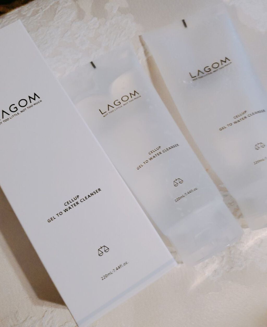 ラゴム ジェルトゥウォーター クレンザー(朝用洗顔)/LAGOM /その他洗顔料を使ったクチコミ(2枚目)