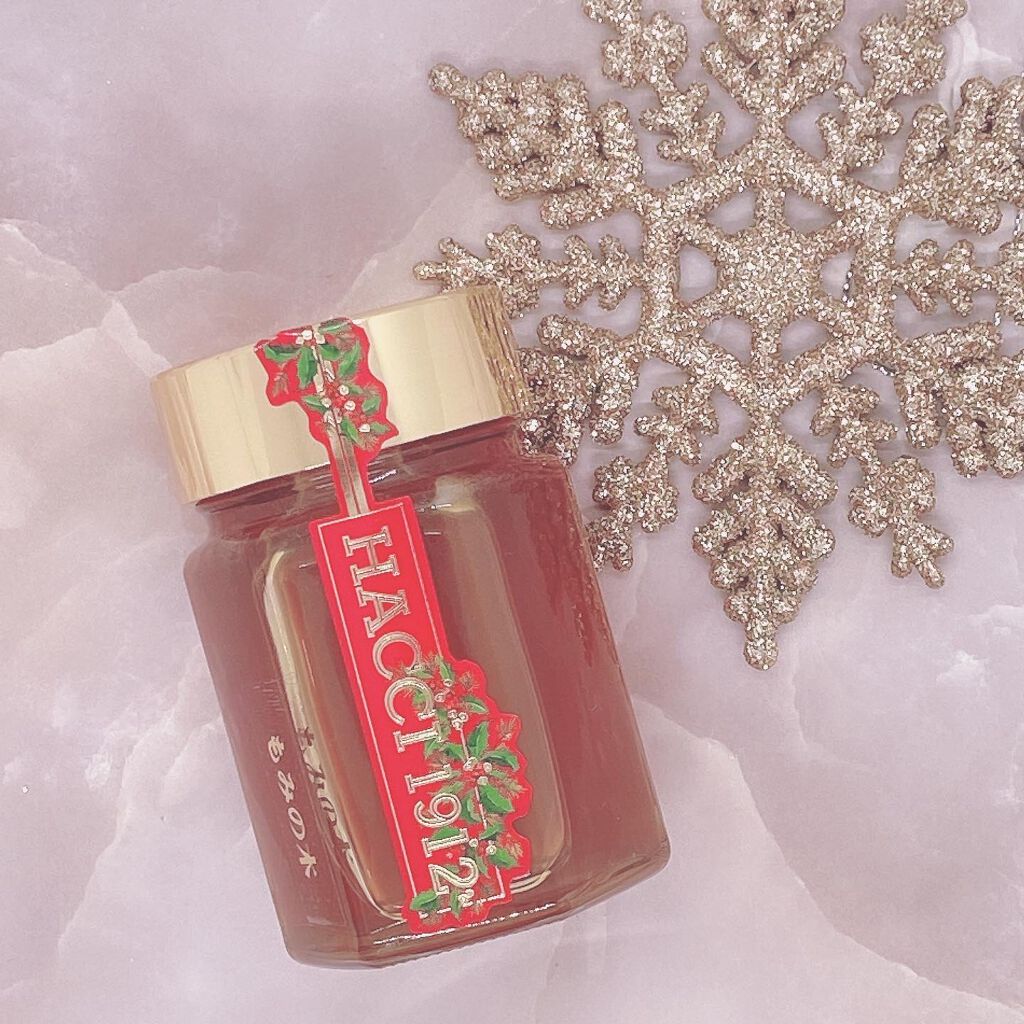 てぃ⋈コスメlover on LIPS 「.⋆⸜クリスマスシーズン限定🎄HACCIはちみつ🍯❣️⸝⋆ フ..」(1枚目)