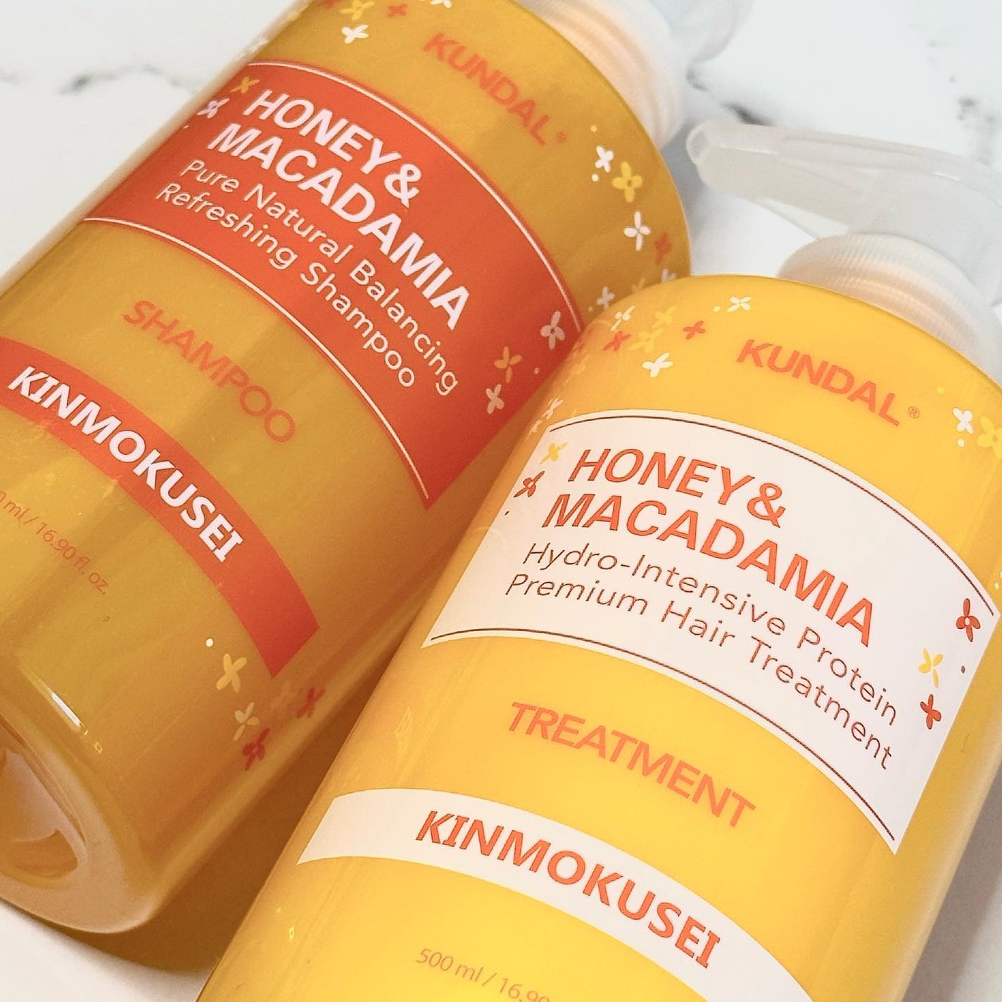 H&Mシャンプートリートメントセット(キンモクセイの香り)/KUNDAL/市販シャンプーを使ったクチコミ(1枚目)