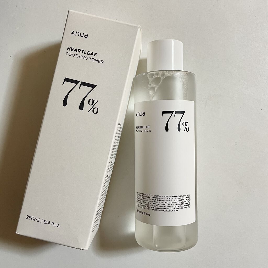 ドクダミ 77 スージングトナー/Anua/化粧水を使ったクチコミ（3枚目）