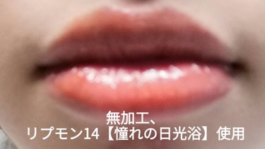 リップモンスター 14 憧れの日光浴/KATE/口紅を使ったクチコミ（2枚目）