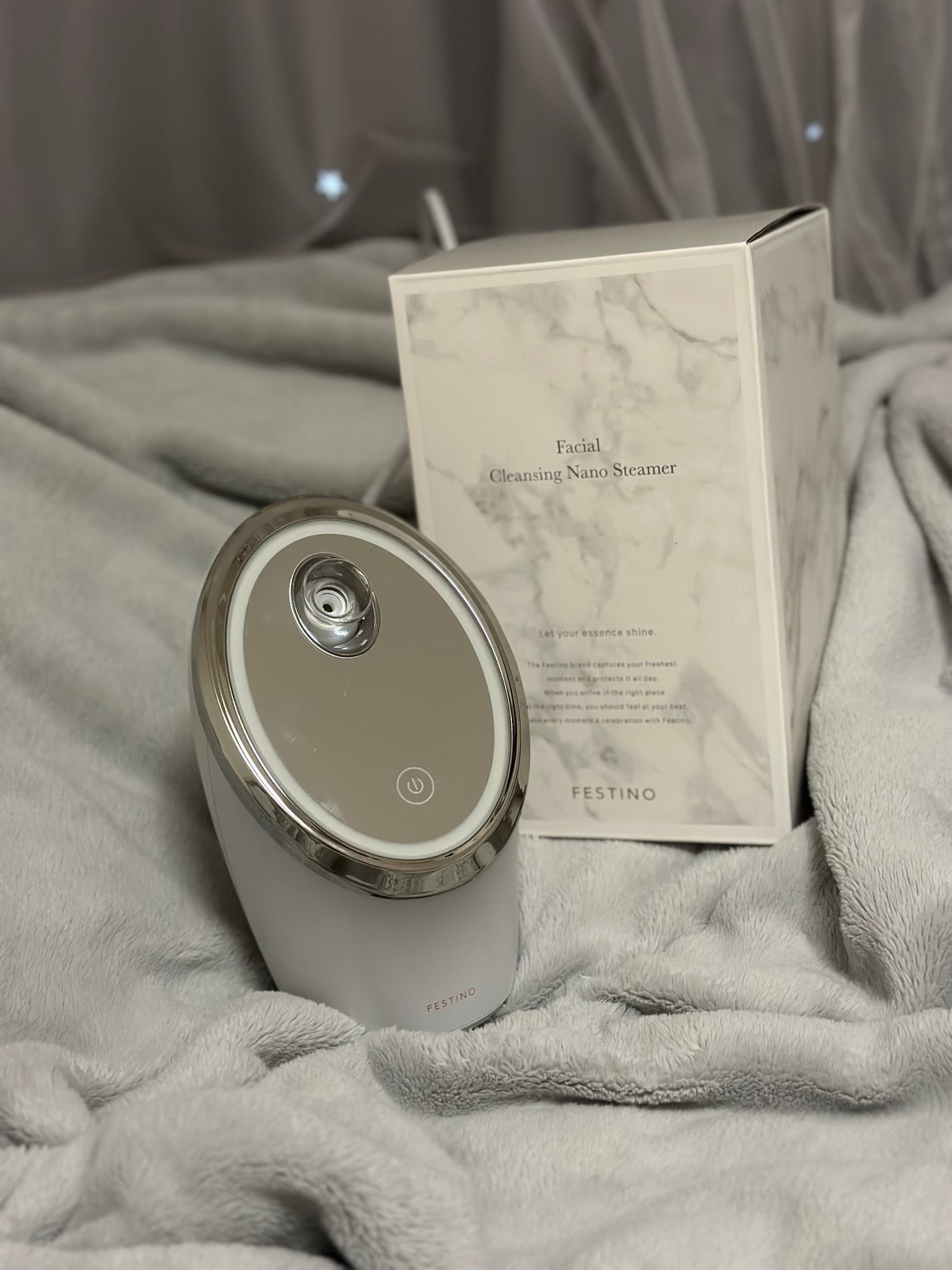 フェイシャルクレンジングナノスチーマー/FESTINO/美顔器・マッサージを使ったクチコミ(1枚目)