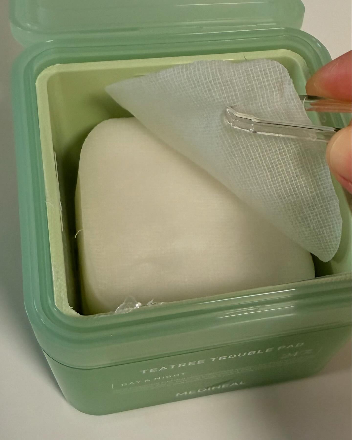 ティーツリー トラブルパッド/MEDIHEAL/トナーパッドを使ったクチコミ（2枚目）