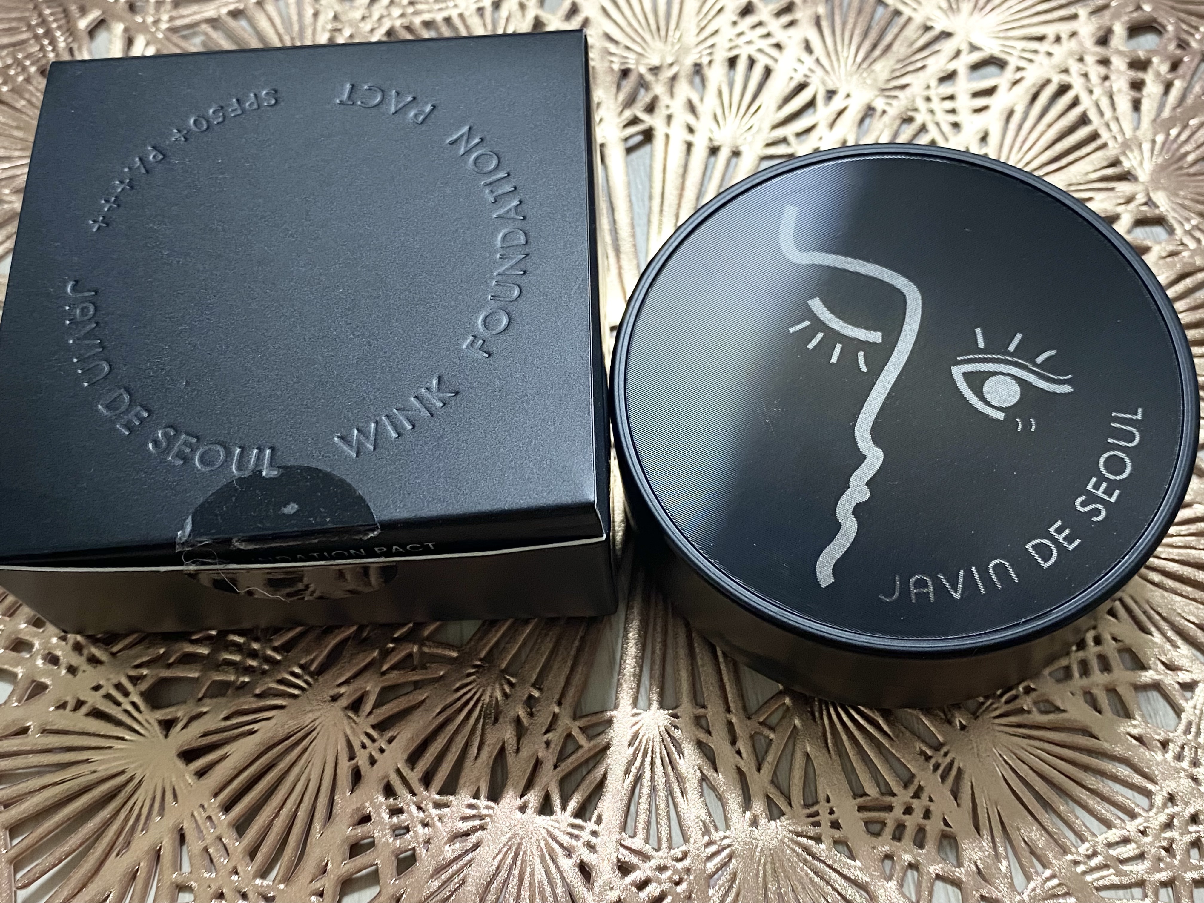 ジャビンドゥソウル ウインクファンデーションパクト/Javin De Seoul/クッションファンデーションを使ったクチコミ（2枚目）