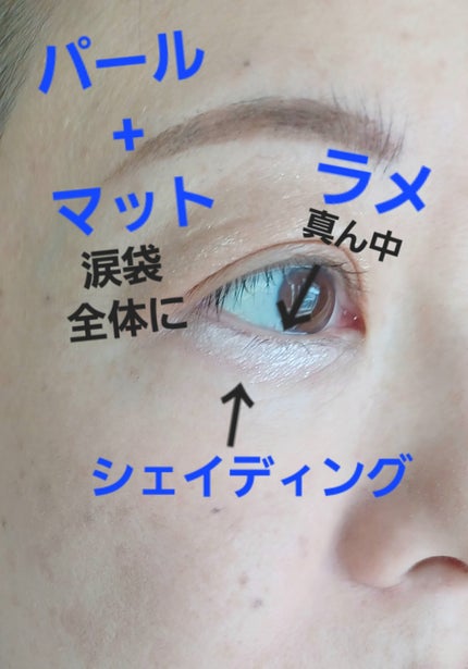 プランぷくコーデアイズ/キャンメイク/パウダーアイシャドウを使ったクチコミ(4枚目)