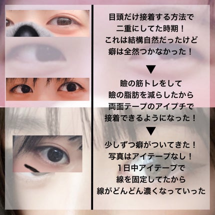 ワンダーアイリッドテープ Extra/D-UP/二重まぶた用アイテムを使ったクチコミ(4枚目)