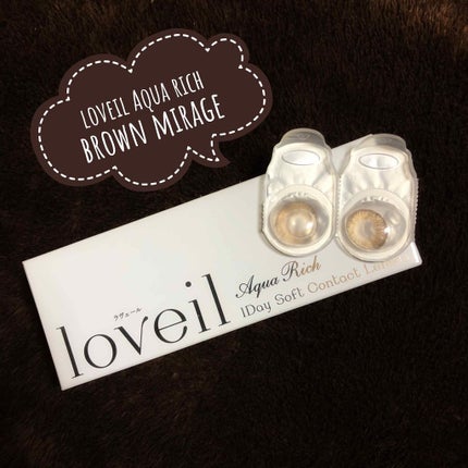 loveil 1day /loveil/ワンデー(1DAY)カラコンを使ったクチコミ(1枚目)