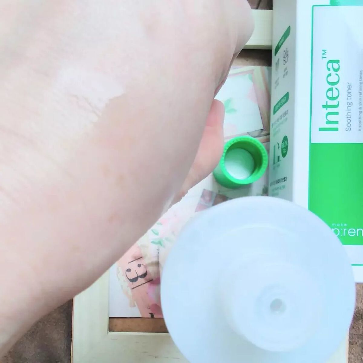 インテカ スージングクリーム/make prem/フェイスクリームを使ったクチコミ（3枚目）