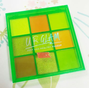 UR GLAM　BLOOMING EYE COLOR PALETTE/U R GLAM/アイシャドウパレットを使ったクチコミ（1枚目）