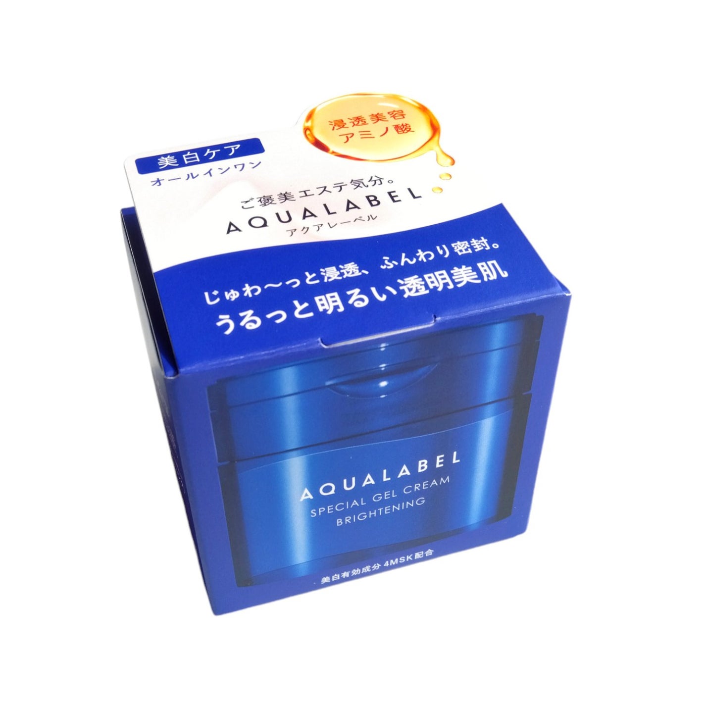 スペシャルジェルクリーム EX (ブライトニング) /アクアレーベル/オールインワン化粧品を使ったクチコミ(6枚目)