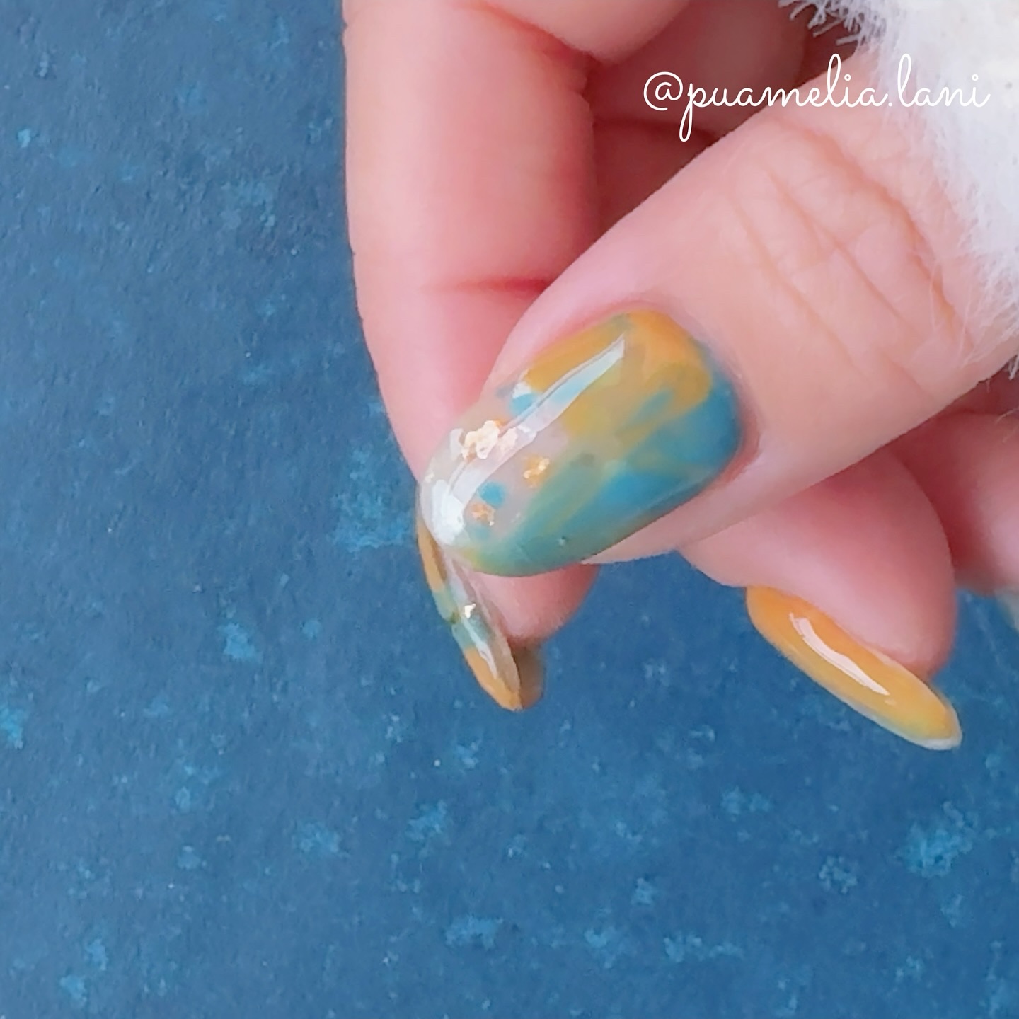 チャームスティックジェル #44 ローマスタード/OMD/オールインワンネイルを使ったクチコミ（3枚目）