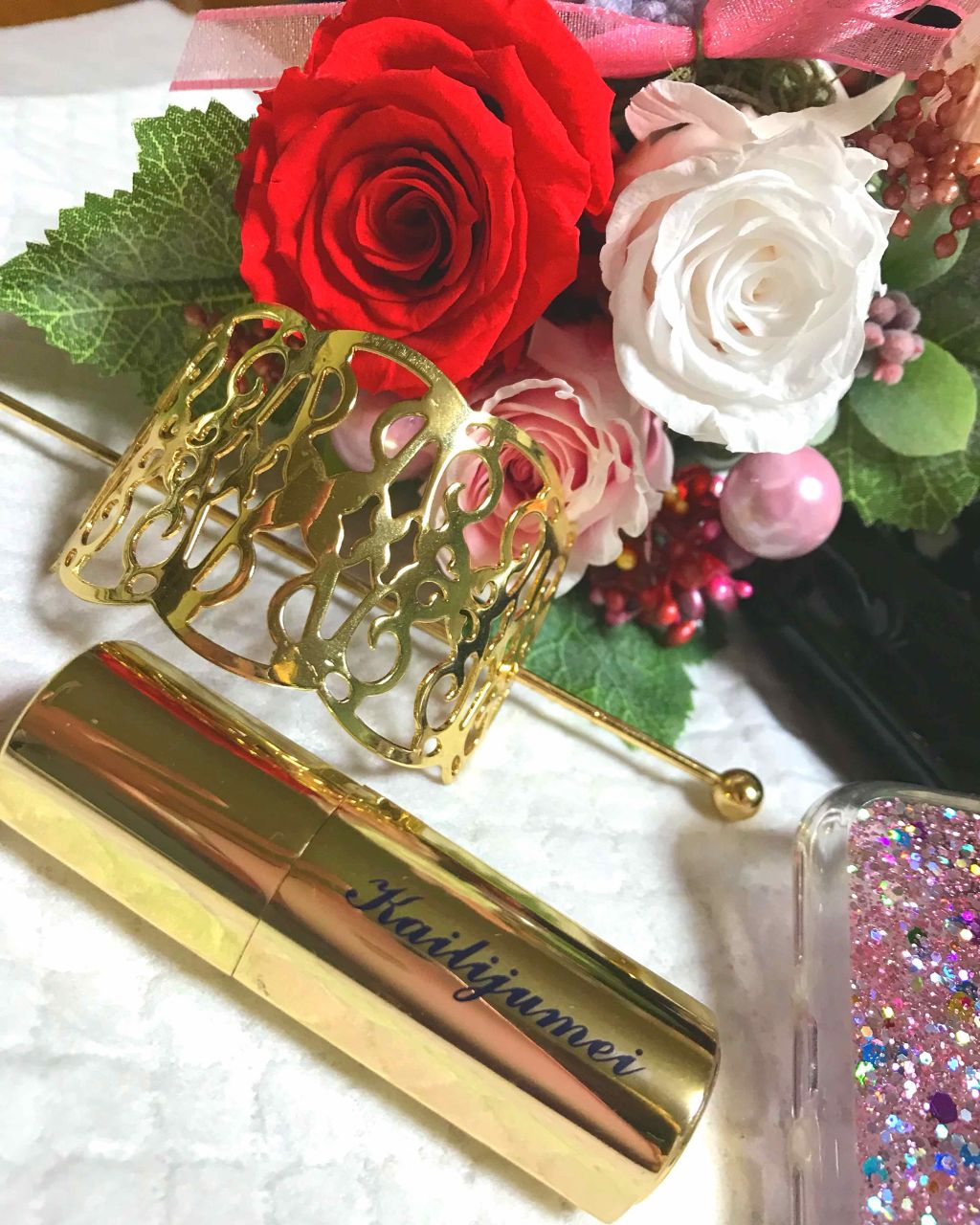 フラワーリップ/Kailijumei/口紅を使ったクチコミ(1枚目)