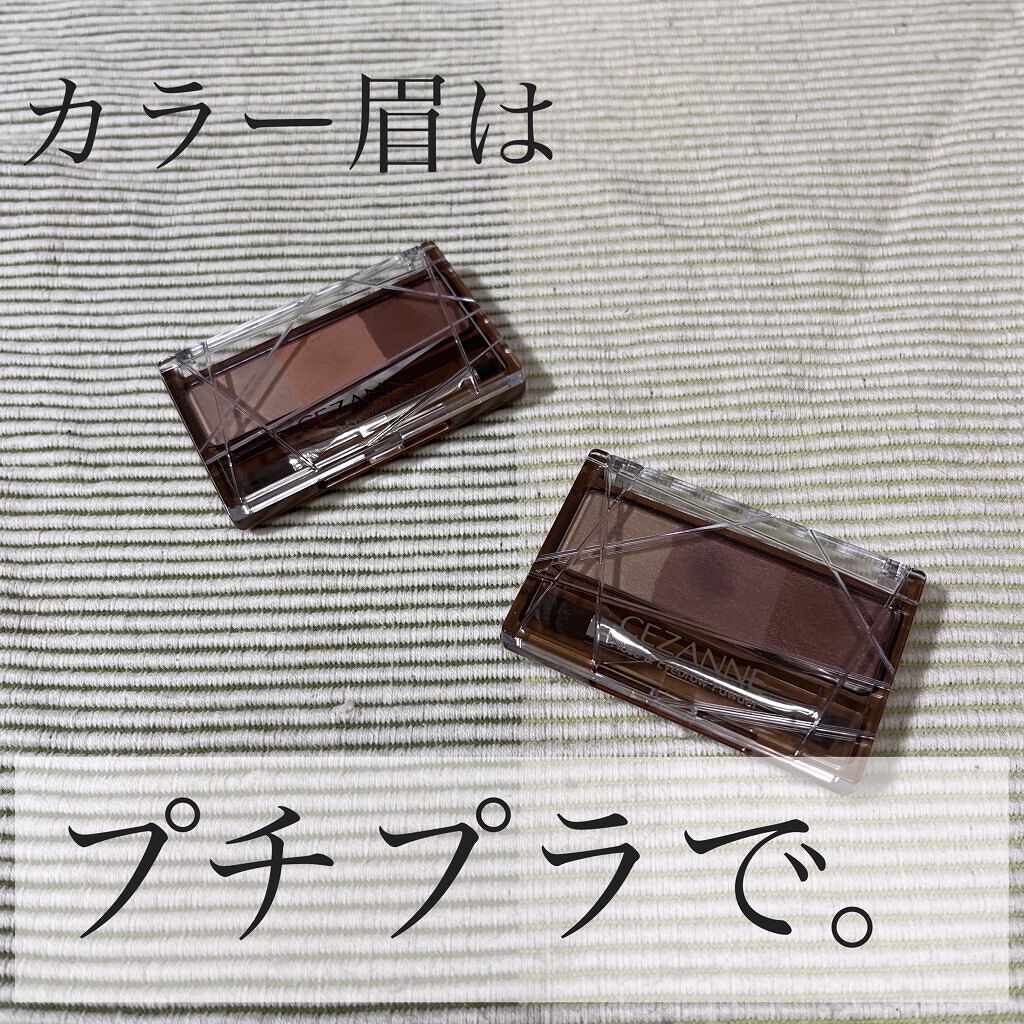 ノーズ＆アイブロウパウダー/CEZANNE/パウダーアイブロウを使ったクチコミ（1枚目）