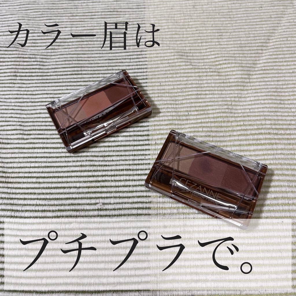 ノーズ&アイブロウパウダー/CEZANNE/パウダーアイブロウを使ったクチコミ(1枚目)