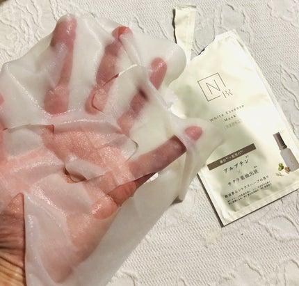 Bright ホワイト メラノリーチ エッセンス マスク/N organic/シートマスク・パックを使ったクチコミ(2枚目)