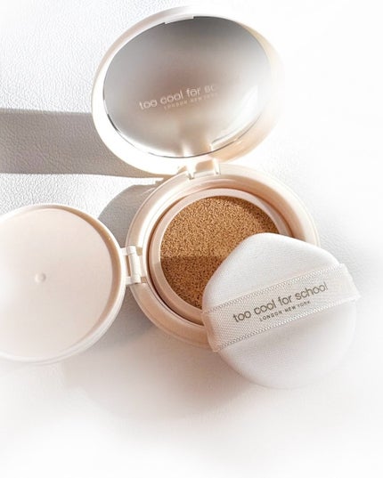 フィクシングヌードクッション/too cool for school/クッションファンデーションを使ったクチコミ(4枚目)