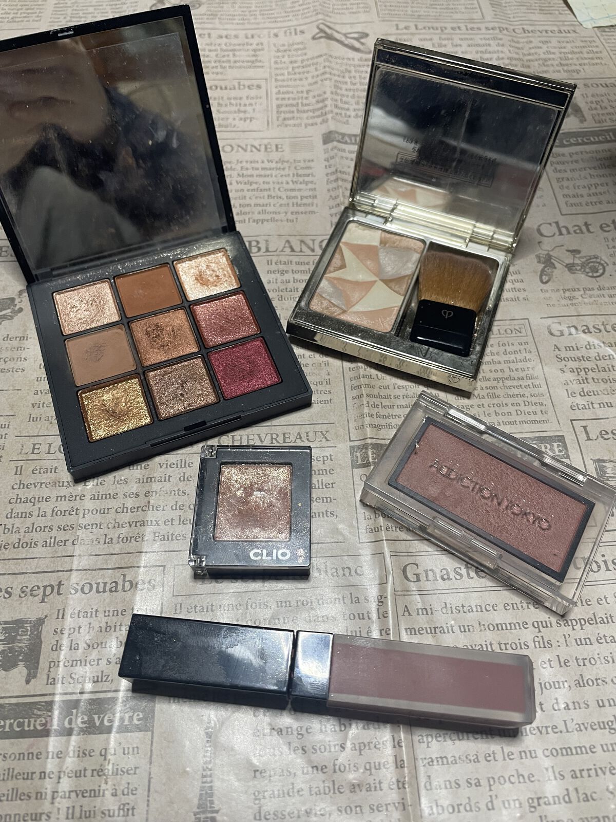 サマーソルスティス アイシャドーパレット/NARS/アイシャドウパレットを使ったクチコミ（1枚目）