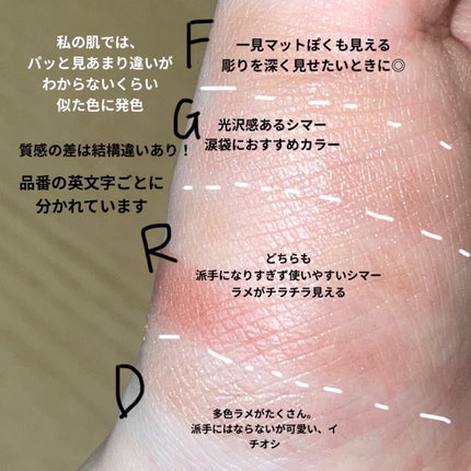 アイプランナー/excel/単色アイシャドウを使ったクチコミ(4枚目)