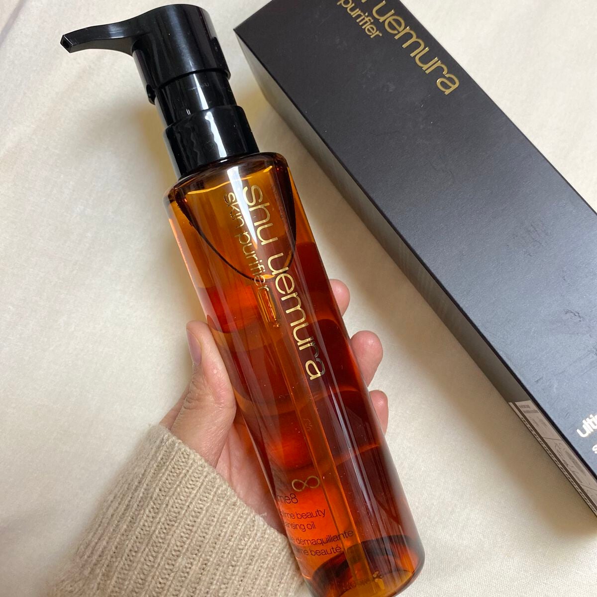 (旧)アルティム8∞ スブリム ビューティ クレンジング オイル/shu uemura/オイルクレンジングを使ったクチコミ(1枚目)