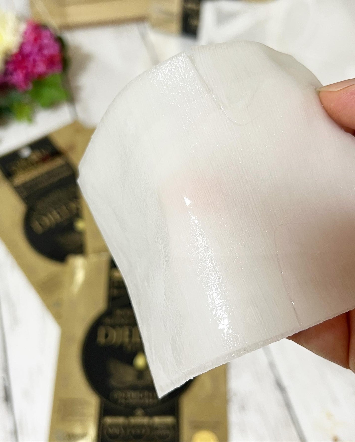 BOOSTER OIL AGING CARE MASK/DJEDNEL/シートマスク・パックを使ったクチコミ(3枚目)