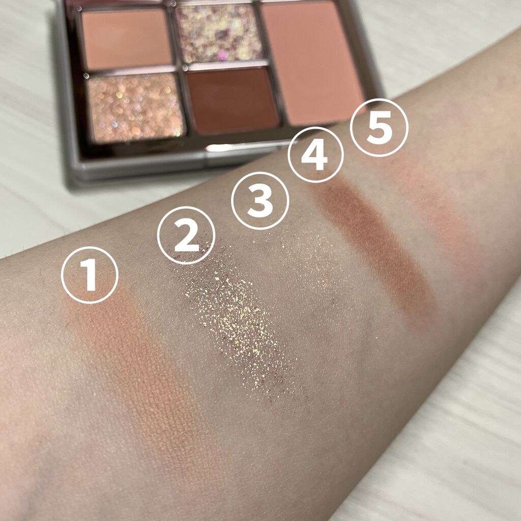 MISSHA イージー フィルター シャドウパレット/MISSHA/アイシャドウパレットを使ったクチコミ（3枚目）