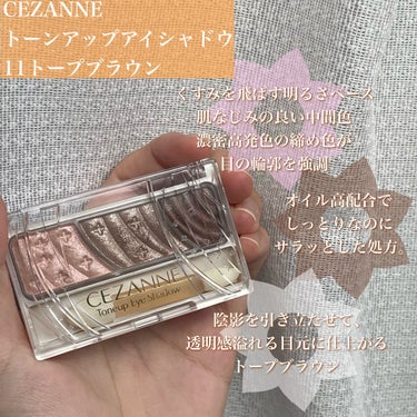 トーンアップアイシャドウ/CEZANNE/パウダーアイシャドウを使ったクチコミ（2枚目）