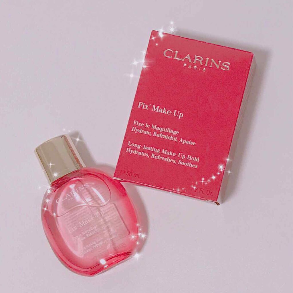 フィックス メイクアップ/CLARINS/ミスト状化粧水を使ったクチコミ（1枚目）