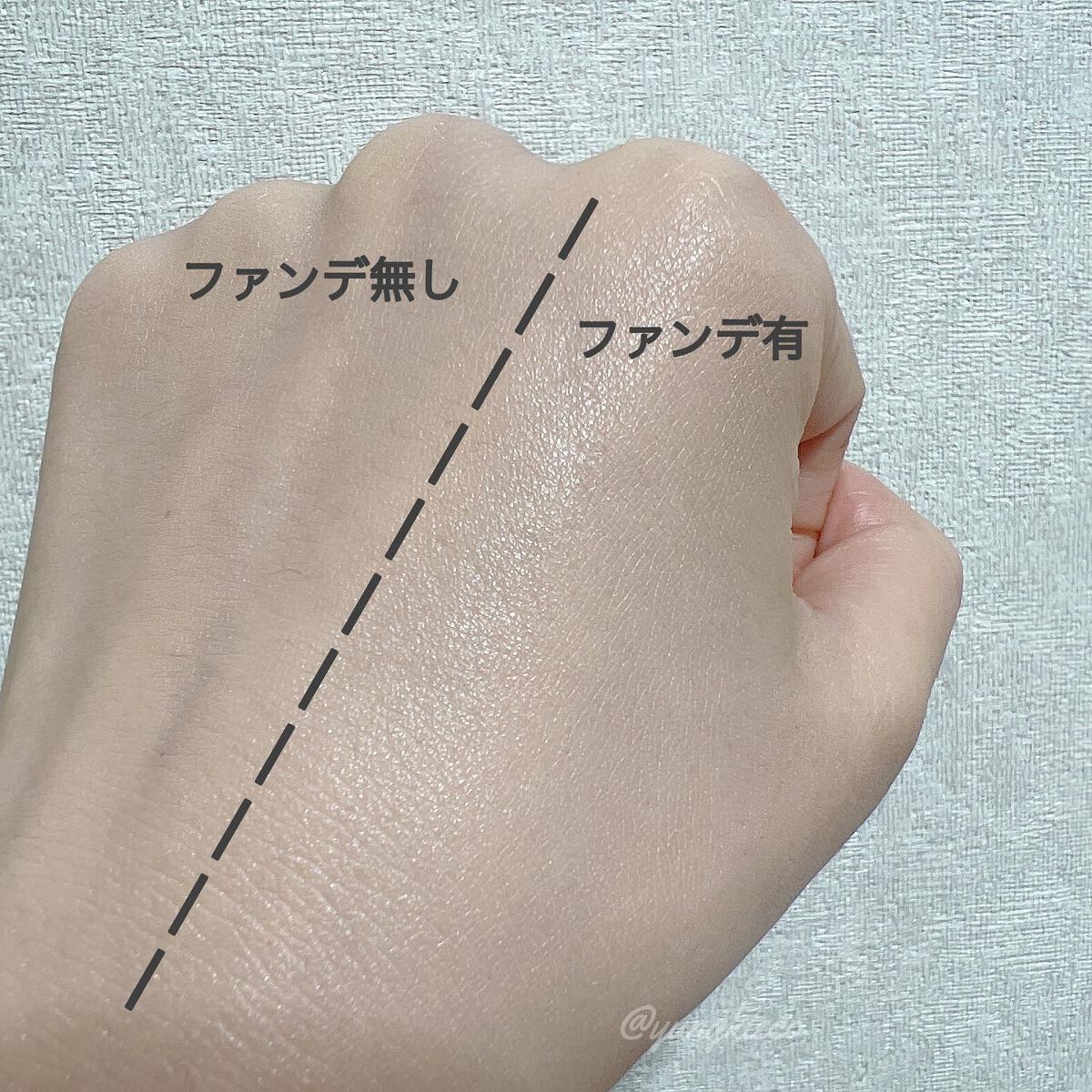 デューパワーヴィーガンクッション/AMUSE/クッションファンデーションを使ったクチコミ（3枚目）