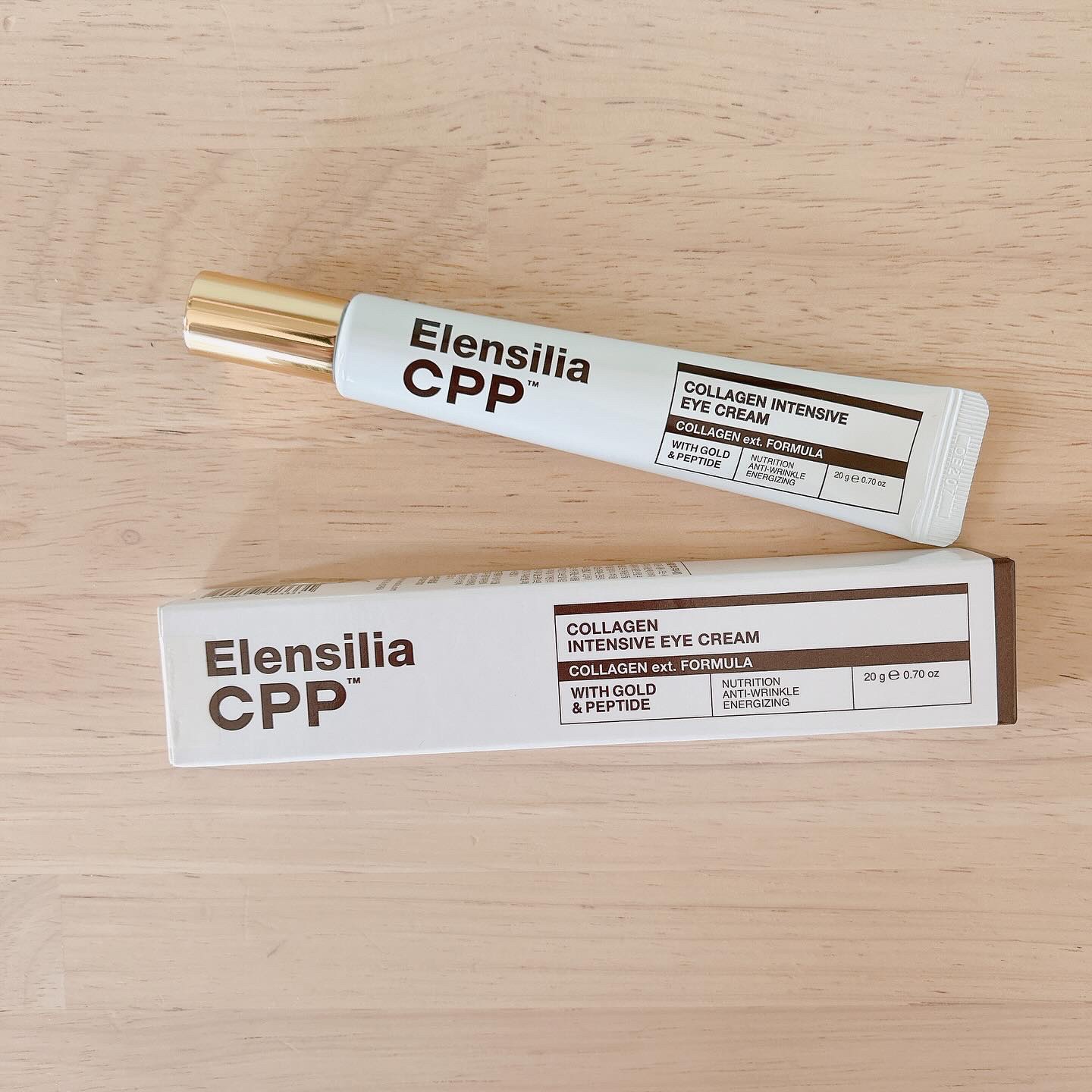 エレンシリア cpp コラーゲン 80 インテンシブ アイクリーム/Elensilia/アイケア・アイクリームを使ったクチコミ（1枚目）