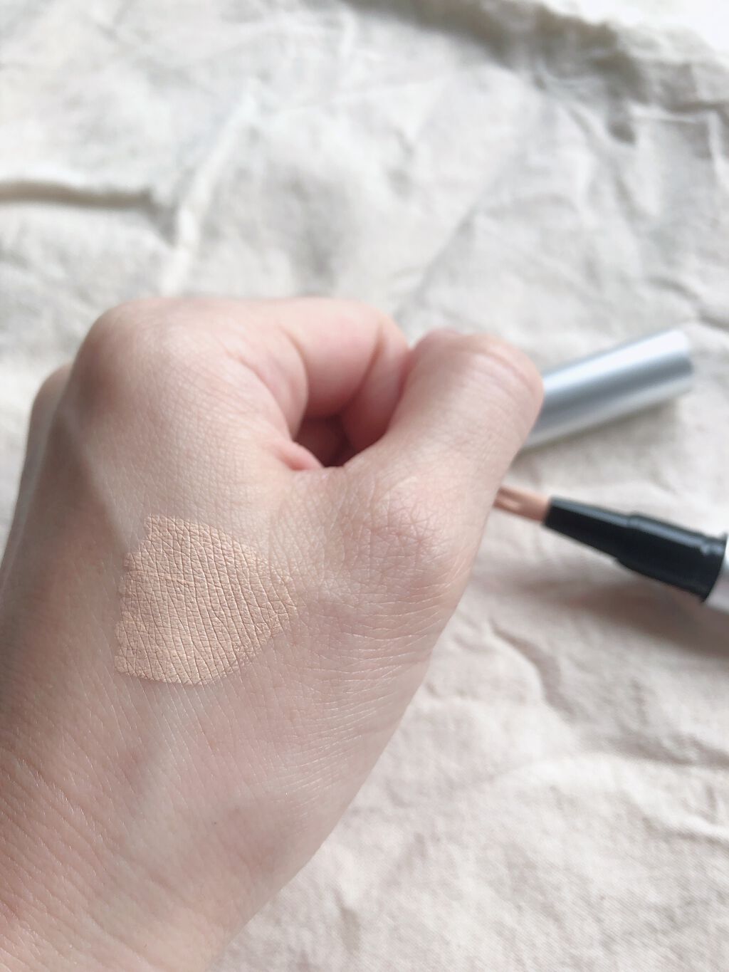ルミナス ペンブラッシュコンシーラー 02/RMK/リキッドコンシーラーを使ったクチコミ（3枚目）
