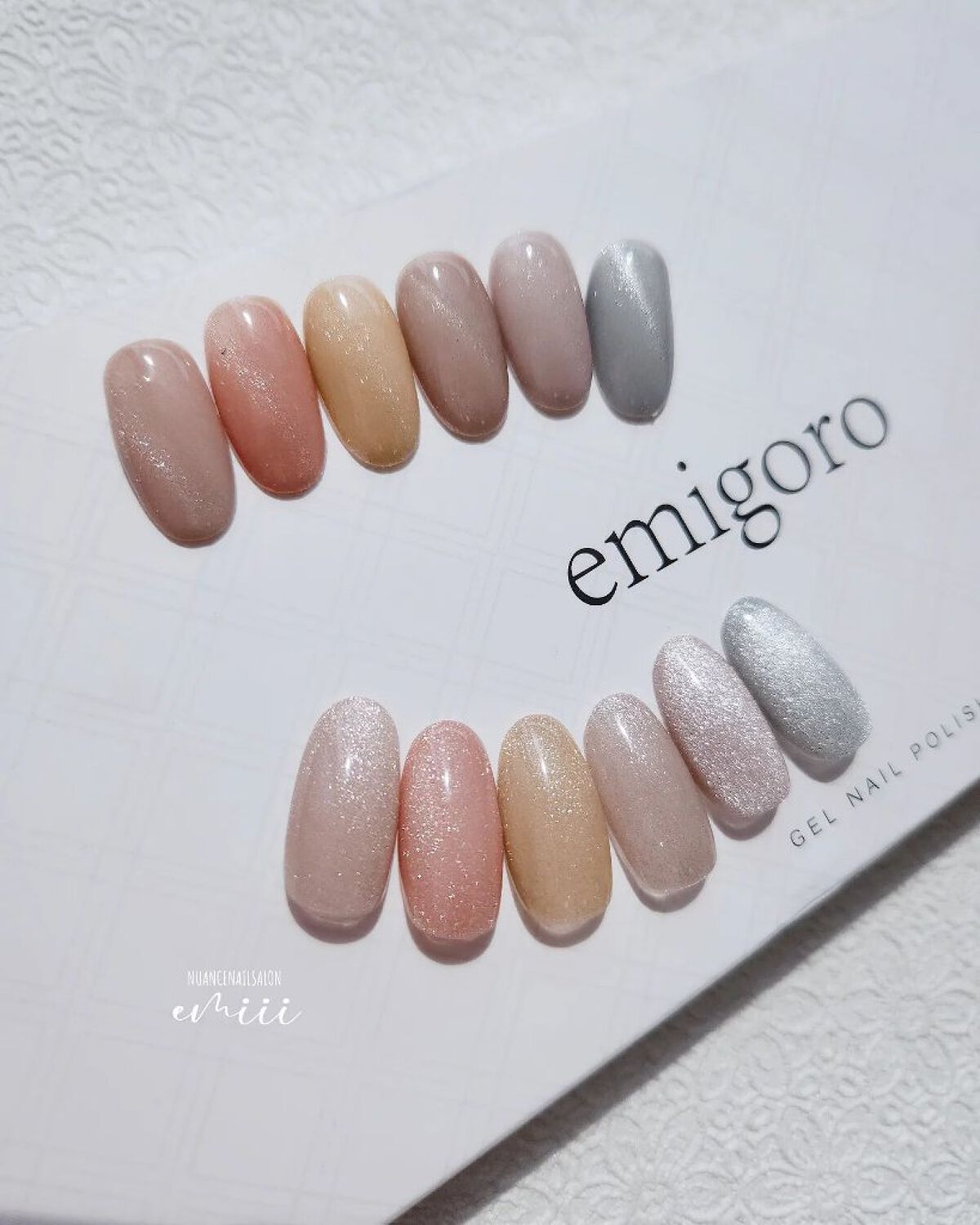 マグネットジェル/emigoro/ジェルネイルを使ったクチコミ（2枚目）