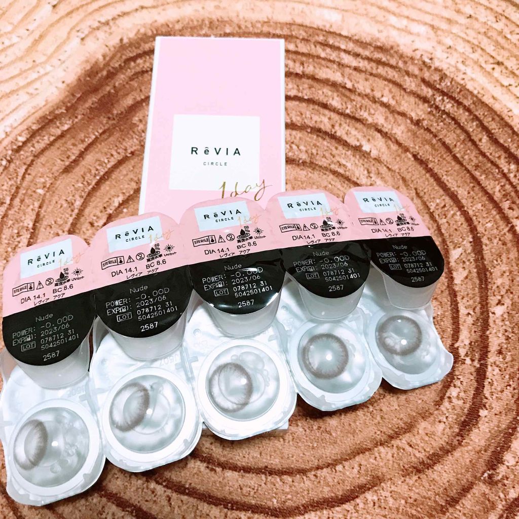 ReVIA 1day/ReVIA/ワンデー（１DAY）カラコンを使ったクチコミ（1枚目）