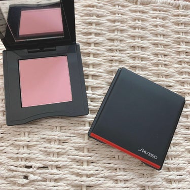 インナーグロウ チークパウダー 04 Aura Pink/SHISEIDO/パウダーチークを使ったクチコミ（1枚目）