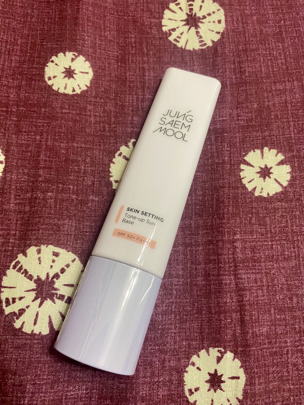 ジョンセンムル スキンセッティングトーンアップ サンベース/JUNG SAEM MOOL/化粧下地を使ったクチコミ（2枚目）