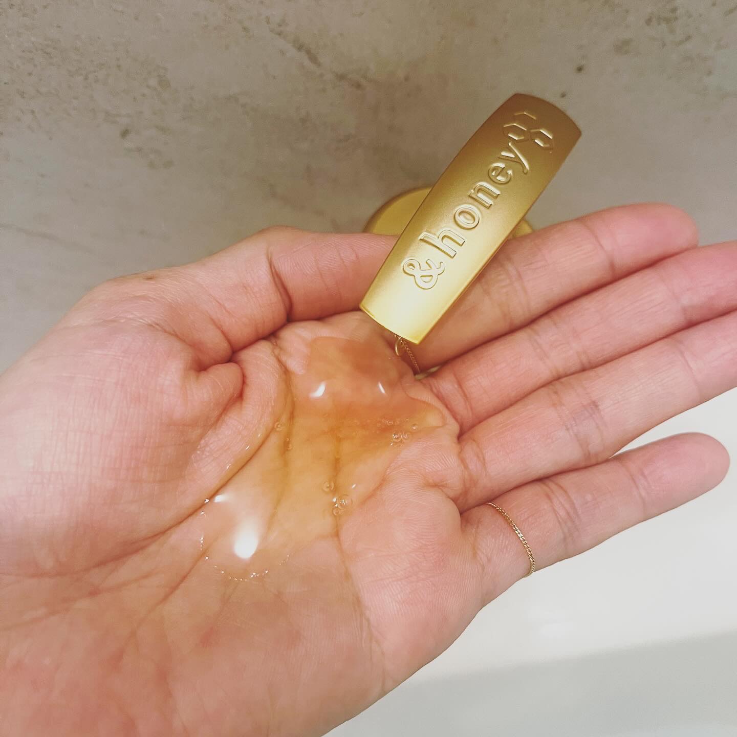 ディープモイスト ジェルボディウォッシュ 本体500ml/&honey/ボディソープを使ったクチコミ（2枚目）