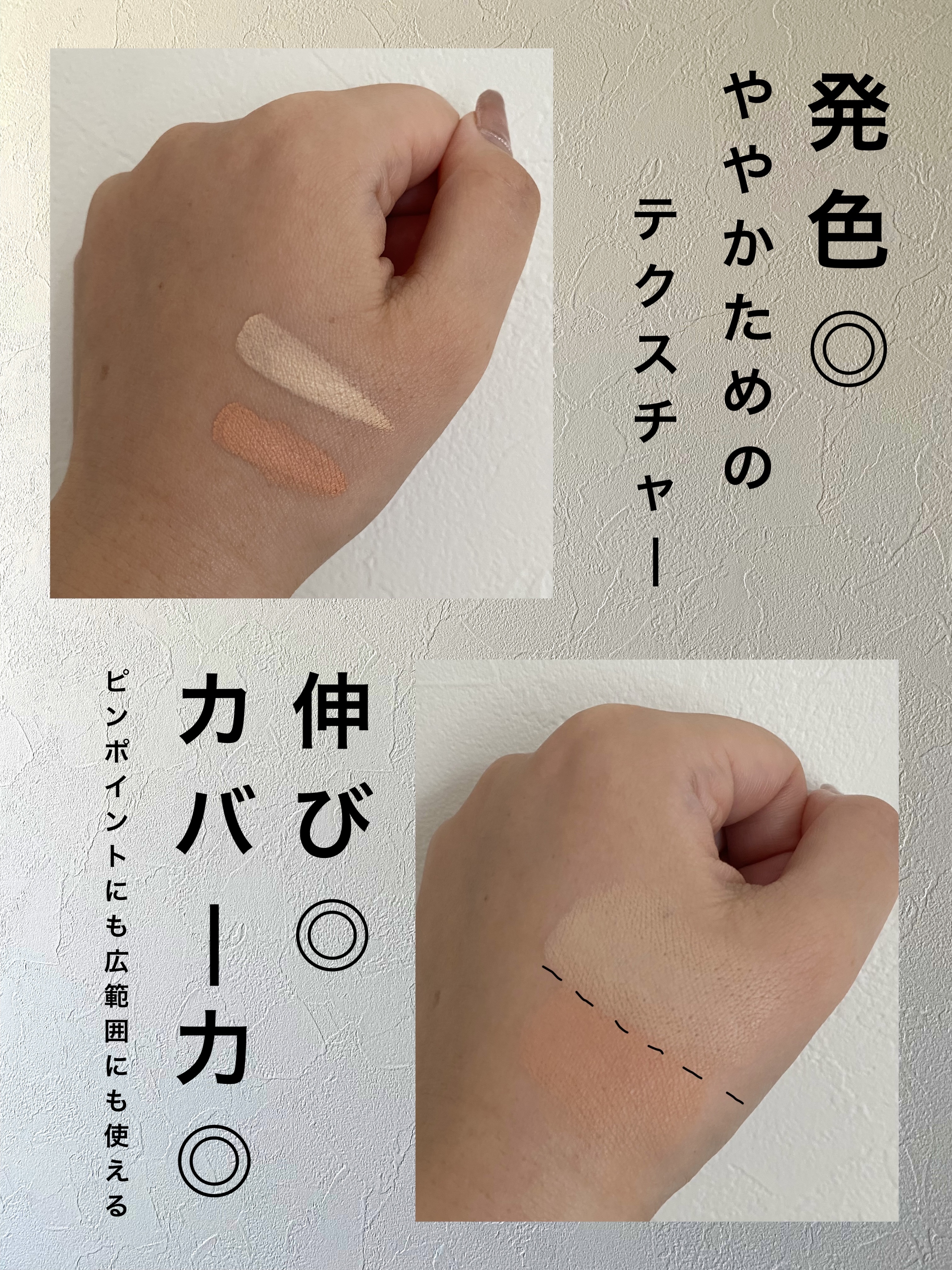 &be ファンシーラー ライトベージュ&オレンジ〈ポケモン〉/＆be/パレットコンシーラーを使ったクチコミ（3枚目）