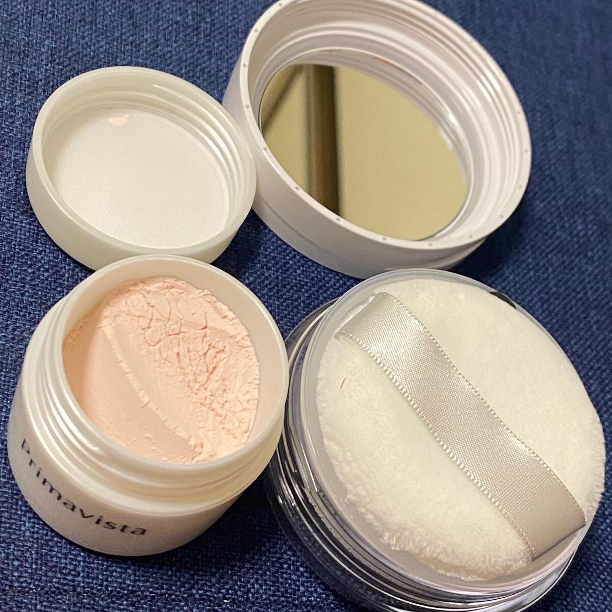 ポアレスフィクサー フェアリーピンク(レフィル)7.5g/プリマヴィスタ/ルースパウダーを使ったクチコミ（2枚目）