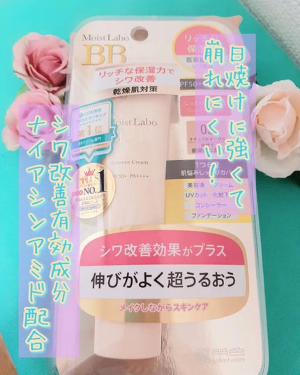 モイストラボ BBエッセンスクリーム/Moist Labo/BBクリームを使ったクチコミ(1枚目)