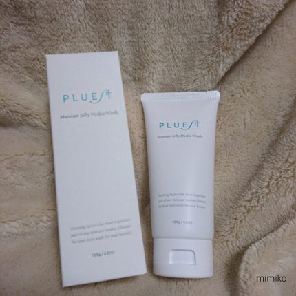 マンナンジェリーハイドロウォッシュ/PLUEST/洗顔料を使ったクチコミ(1枚目)